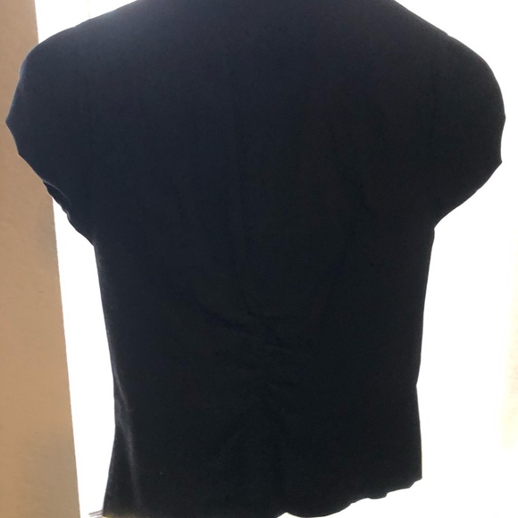 Black blazer with cute buttons short sleeve! - Picture 1 of 2